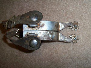 VINTAGE COWBOY SPURS.