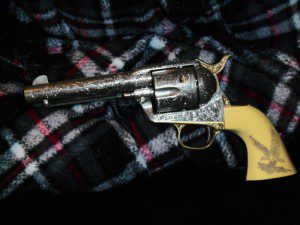 JOHN WAYNE COLT SINGLE ACTION.