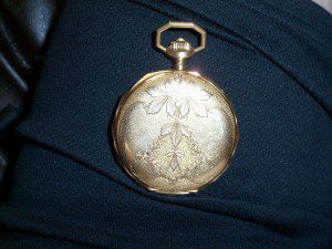 14K Gold Electa Pocket Watch