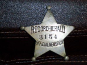 Record Herald Badge
