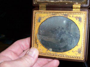 ABE.LINCOLN AMBROTYPE PHOTO IN COFFIN