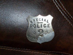 VINTAGE POLICE BADGE