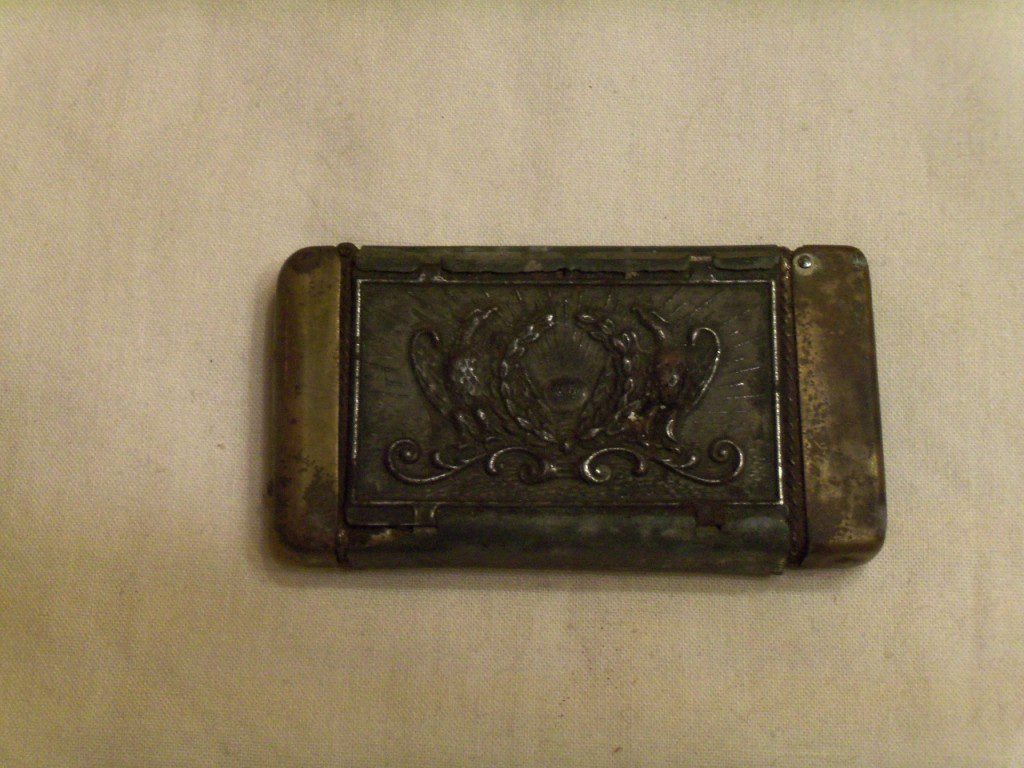 CIVIL WAR ERA MATCH SAFE | S&H Civil War Antiques