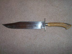 1850's BOWIE KNIFE ELMO