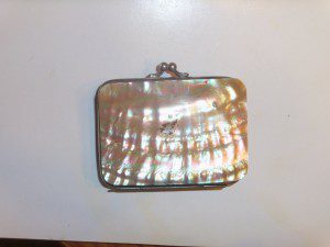 MOTHER OF PEARL COIN PURSE