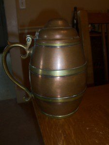 F.C.DECKEBACH COPPER BRASS PITCHER