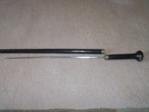 SWORD CANE