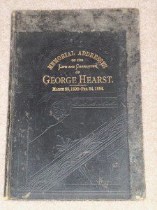 GEORGE HEARST BOOK