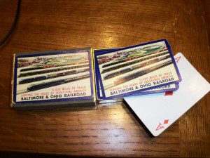 BALTIMORE & OHIO RAILROAD PLAYING CARDS