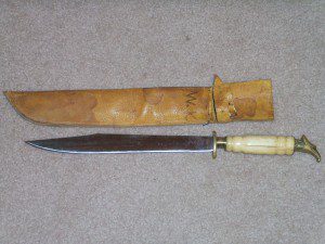 EAGEL HEAD BOWIE KNIFE