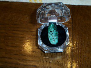 VINTAGE JADE SILVER RING