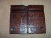 ANTIQUE LEATHER LAP DESK.