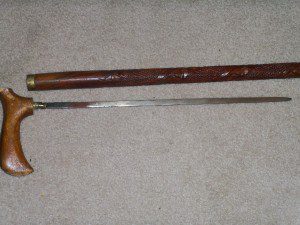 ANTIQUE SWORD CANE