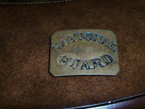 NATIONAL GUARD BUCKLE.