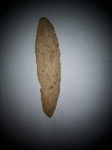 CREEK STAINED KNIFE.