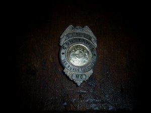 R.E. TOPPER CONSTABLE MO BADGE.
