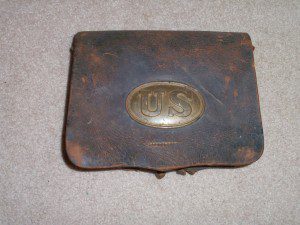 CIVIL WAR U.S CARTRIDGE BOX.