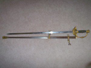 1860 STAFF OFICERS SWORD.