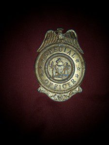 SPECIAL OFFICER BADGE.