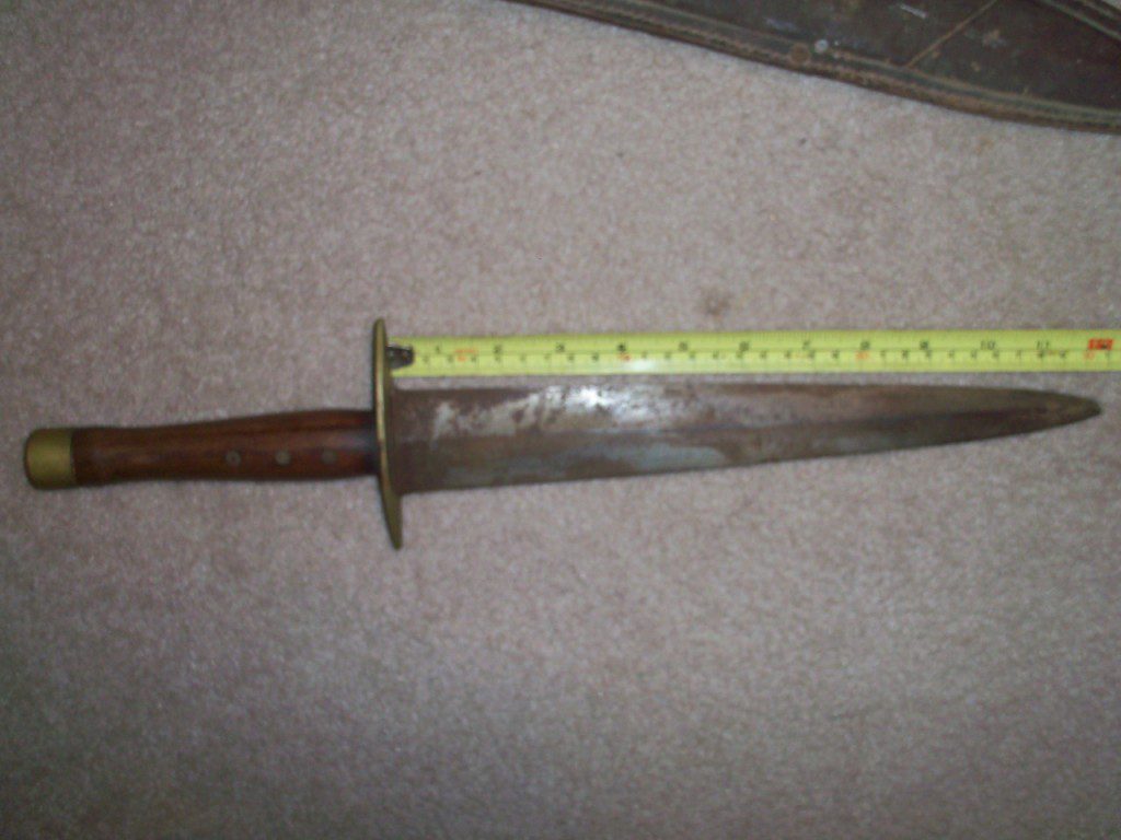 ARKANSAS TOOTHPICK KNIFE. | S&H Civil War Antiques