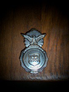 AIR FORCE BADGE.