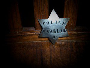 1800's POLICE BADGE.