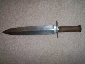 CIVIL WAR BOWIE KNIFE.