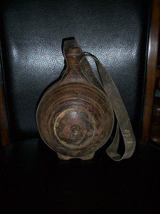 CIVIL WAR BULLSEYE CANTEEN.