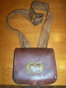 CONFEDERATE CARTRIDGE BOX.