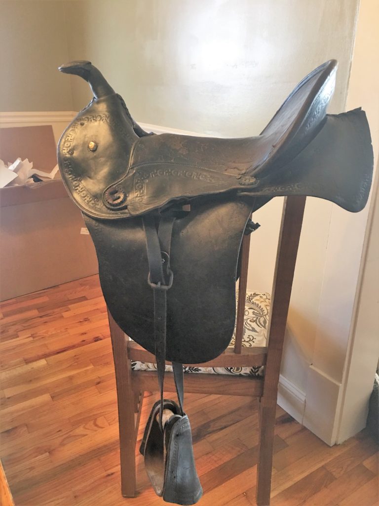 Old Saddles S&H Civil War Antiques