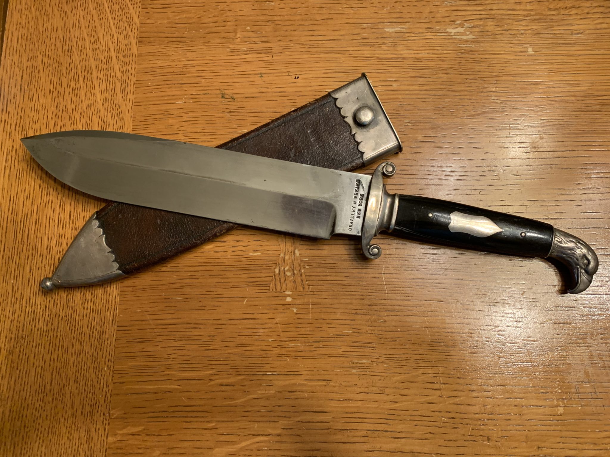 Antique Civil War Bowie Knife