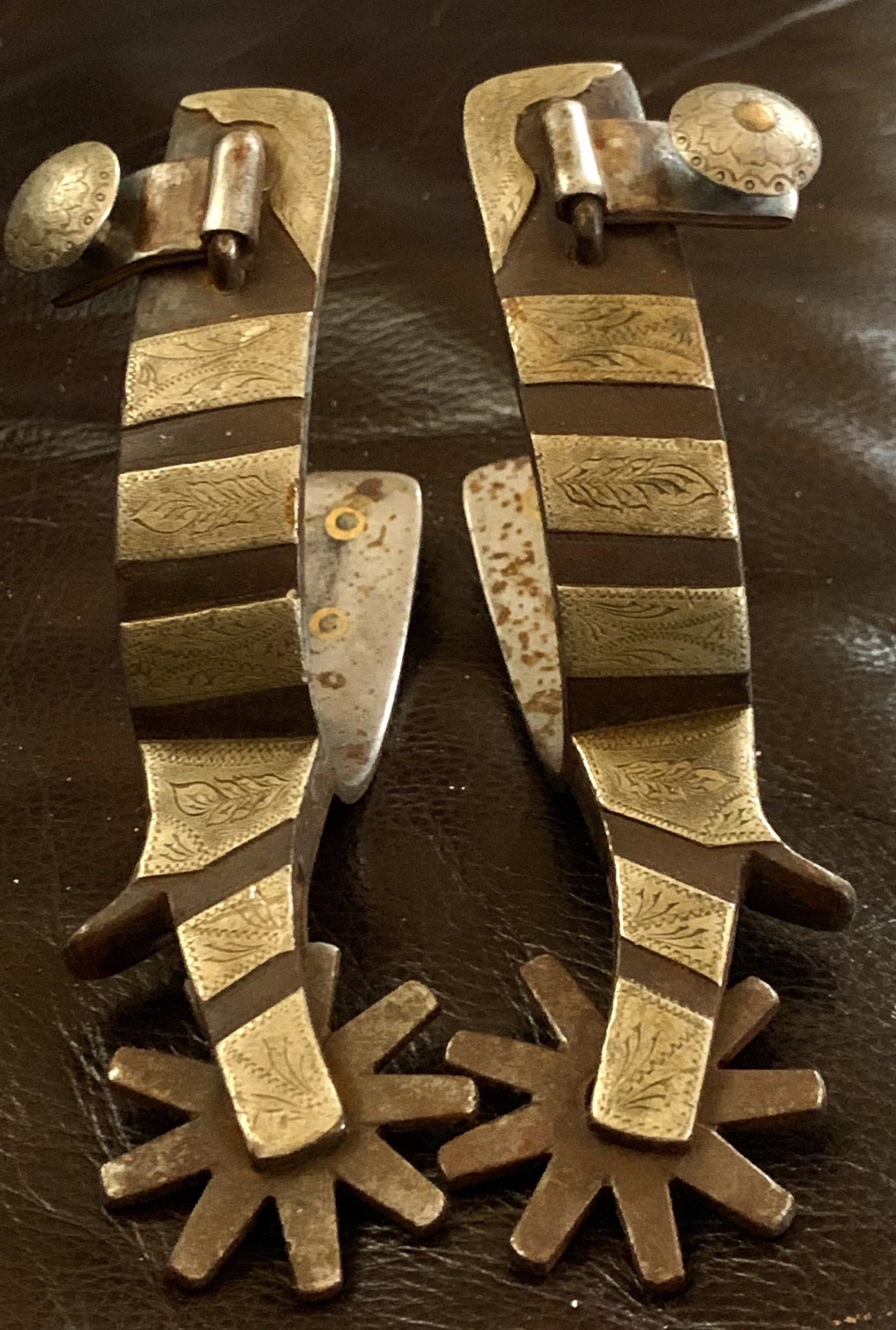 Old Spurs & Guns S&H Civil War Antiques